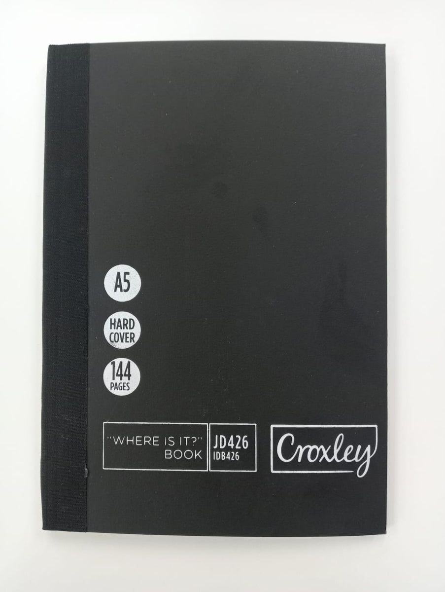 BOOK A5 INDEX 144PG - JD 426 CROXLEY – Stationery Net