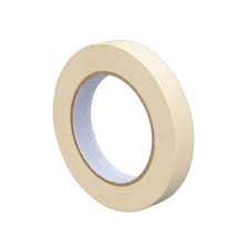 Masking Tape. Saturated crepe paper backing. Single sided tape. Easily removed without leaving residue or damaging surfaces.