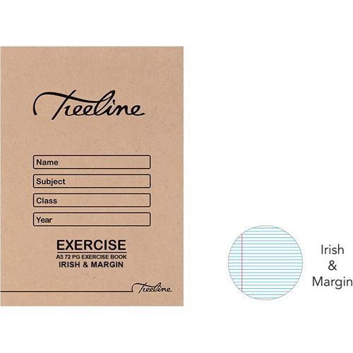 Treeline A5 Exercise Book - 48page, I/M
