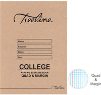 Treeline College Exercise Book - A4 48pg