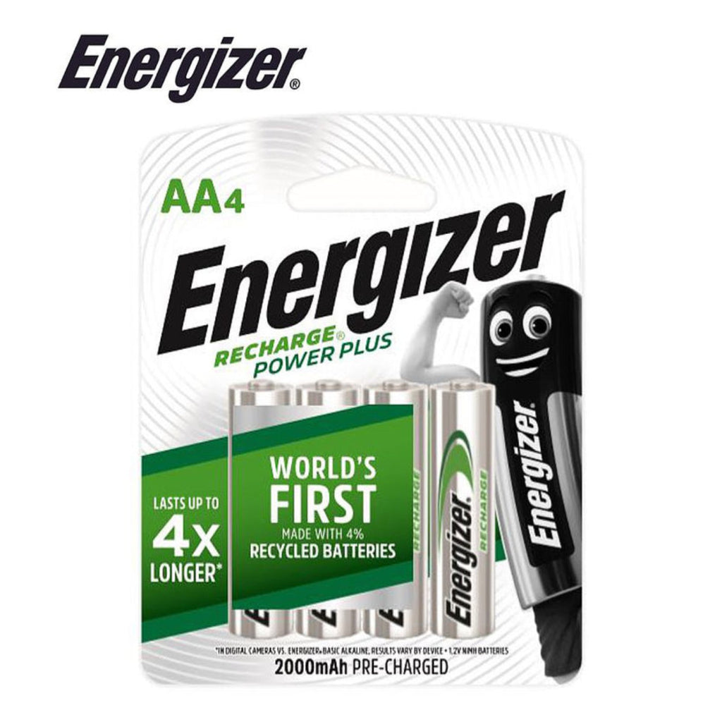 Energizer Rechargeable Batteries AA - 4's