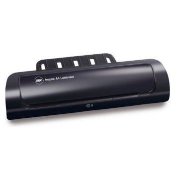 Rexel Inspire A4 Laminator. Rexel Inspire A4 Laminator accepts 150 micron pouches with one single heat setting. 90mm x 360mm x 78mm