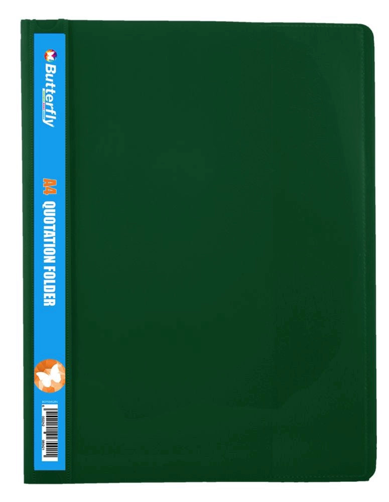 Butterfly Quotation Folders A4 PVC