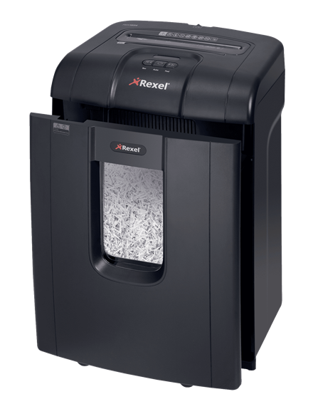The Mercury™ RSX1834 features Jam Free technology with continuous sensing, shredding up to 18 sheets (80gsm) into P-4 (4x40mm) cross cut pieces, with a 34L which holds 310 A4 sheets.