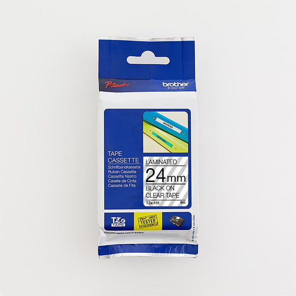 TZe Standard Adhesive Tapes - Clear