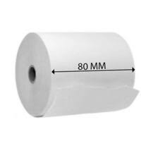Till Roll Thermal 80x83mm. White Thermal Paper Rolls 80x83mm (Box of 50) Credit Card Machines Receipt Printers Cash Registers