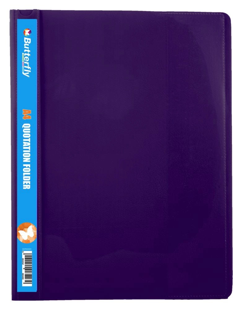 Butterfly Quotation Folders A4 PVC