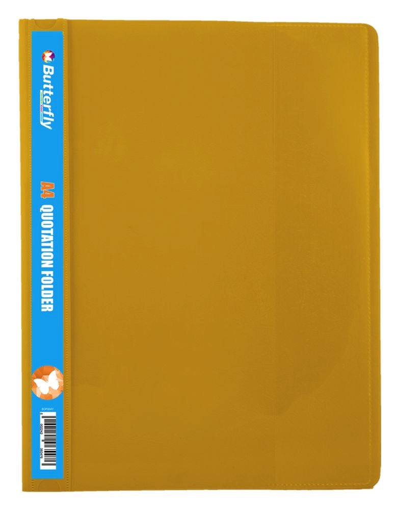 Butterfly Quotation Folders A4 PVC