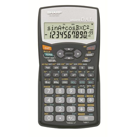 Sharp EL-531WHB Scientific Calculator - 12 Digit. The Sharp EL-531WHB 12 Digit Scientific Calculator is an entry-level scientific calculator for high school learners. 