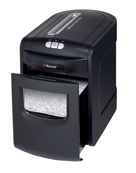 The Mercury™ REX1023 features Jam Free technology with continuous sensing, shredding up to 12 sheets (80gsm) into P-3 (4x50mm) cross cut pieces, with a 23L bin which holds 210 A4 sheets.