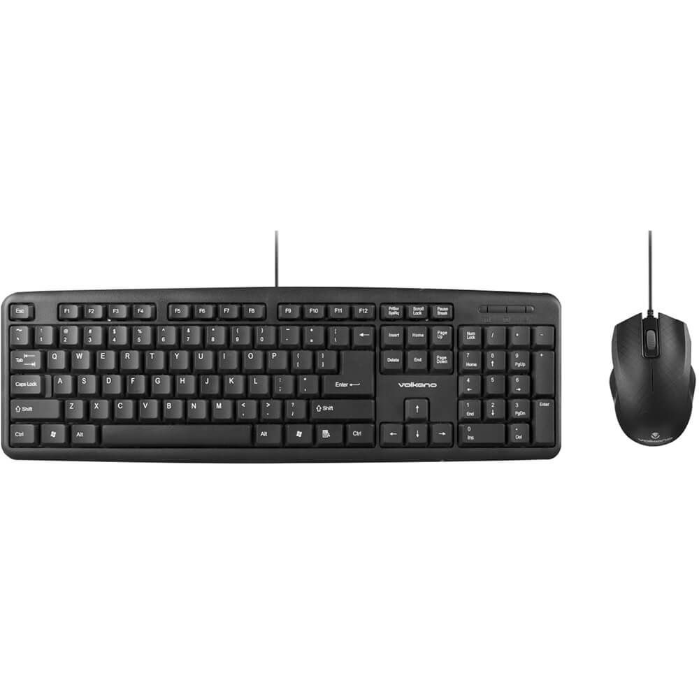 Volkano Krypton Series Wired Keyboard And Mouse Combo